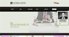 Desktop Screenshot of mth-partner.de